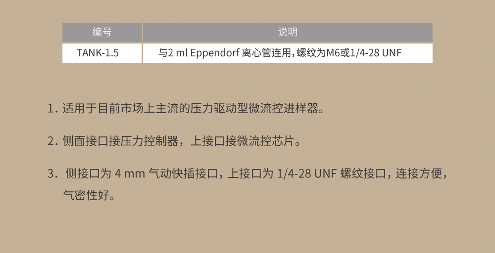 1.5ml微流体储液池-微流控实验配件插图1