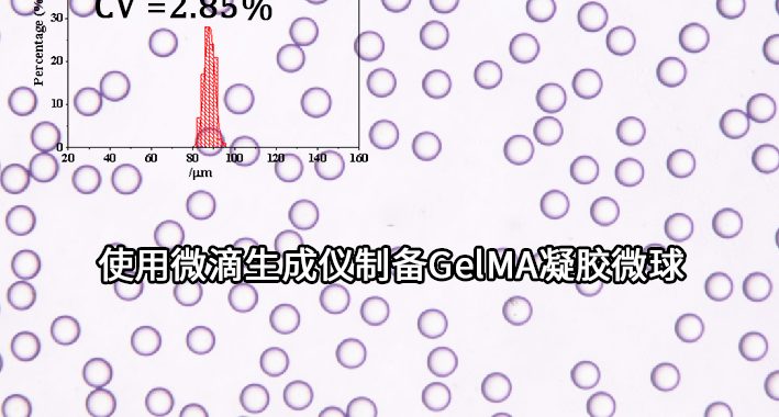 微流控应用实例:使用微滴生成仪制备GelMA凝胶微球缩略图